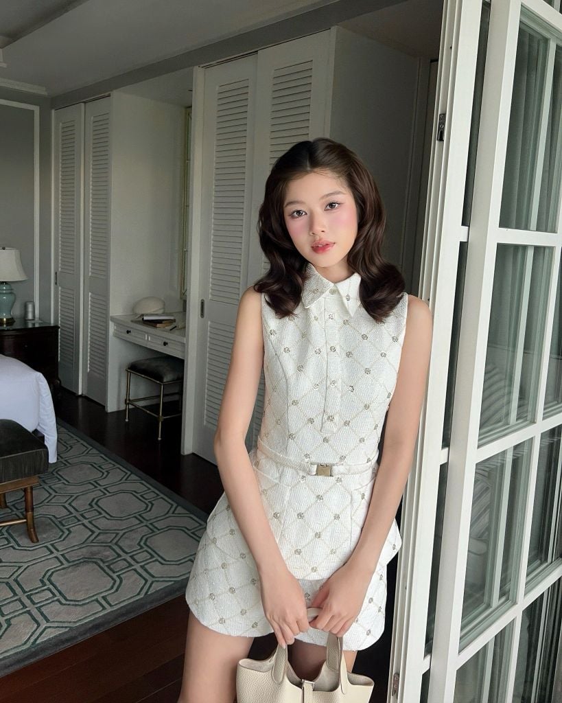 Doll Top - Áo Gile kèm đai