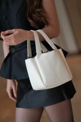 Ella Bucket Handbag - Túi xách da bucket nữ