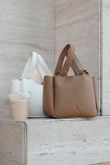 Ella Bucket Handbag - Túi xách da bucket nữ