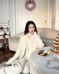 Elise Coat - Áo khoác cổ V