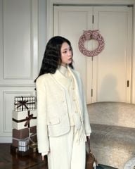 Elise Coat - Áo khoác cổ V