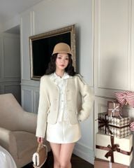 Elise Coat - Áo khoác cổ V