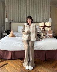 Snowy Coat -  Áo gile lông