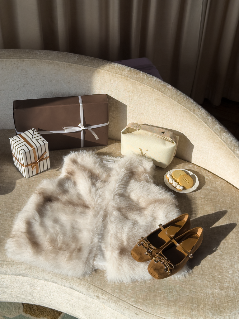 Snowy Coat -  Áo gile lông