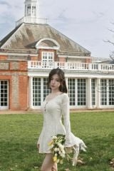 Fiona Dress - Váy ren hoa