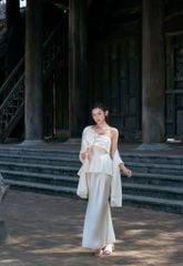 Giao Mẫn - Áo quây xếp ly