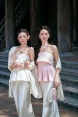 Giao Mẫn - Áo quây xếp ly