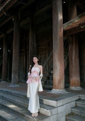 Giao Mẫn - Áo quây xếp ly