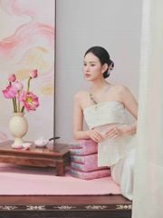 Giao Mẫn - Áo quây xếp ly