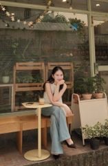 Glow Jeans - Quần jeans loe đính đá