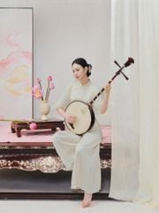 Vân Hoa -  Quần lụa xếp ly