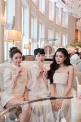 Giao Mẫn - Áo quây xếp ly