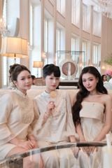 Giao Mẫn - Áo quây xếp ly