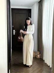 Velvet Top - Áo len cổ bèo