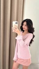 Siren Skirt - Chân váy ren kim sa