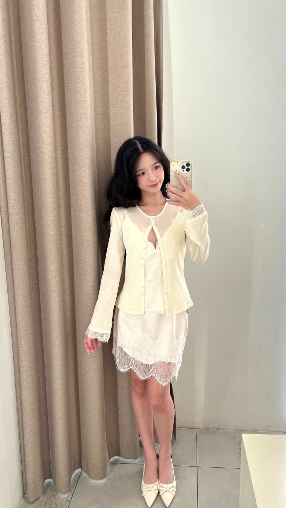 José Cardigan - Cardigan tay ren
