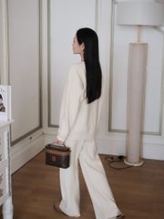 Noelle Jumper - Áo len cổ tim