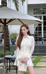 Lumie Skirt - Chân váy ngắn lụa bóng