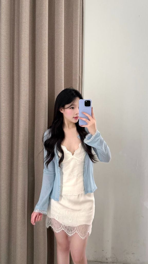 José Cardigan - Cardigan tay ren