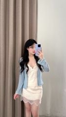 José Cardigan - Cardigan tay ren