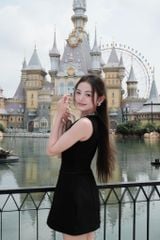 Monica Jumpsuit - Bộ đồ liền thân cổ đá