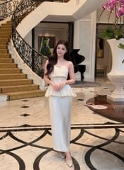 Giao Mẫn - Áo quây xếp ly