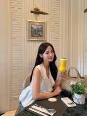 Emma Top - Áo tơ peplum cổ V bèo
