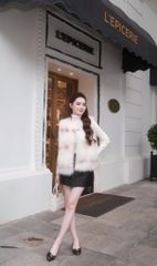 Snowy Coat -  Áo gile lông