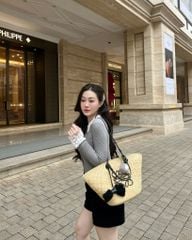 Luna Top -  Áo len cổ V