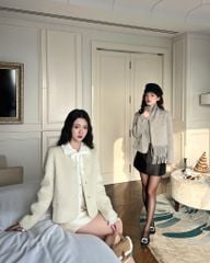 Elise Coat - Áo khoác cổ V