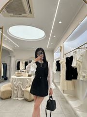 Monica Jumpsuit - Bộ đồ liền thân cổ đá