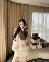 Snowy Coat -  Áo gile lông