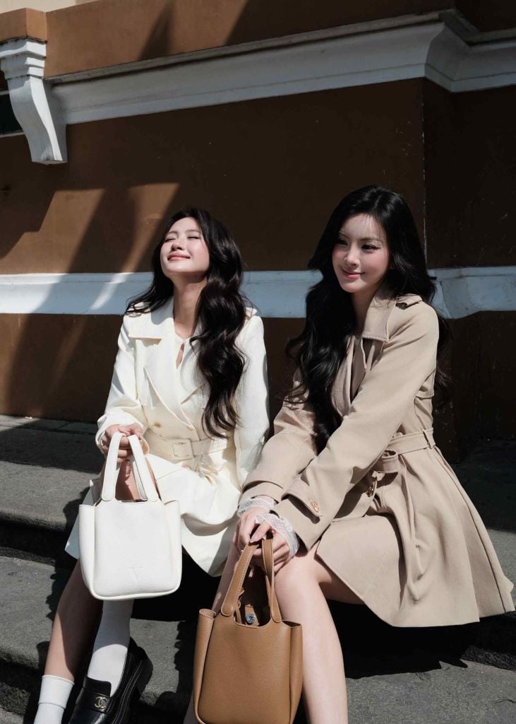 Ella Bucket Handbag - Túi xách da bucket nữ