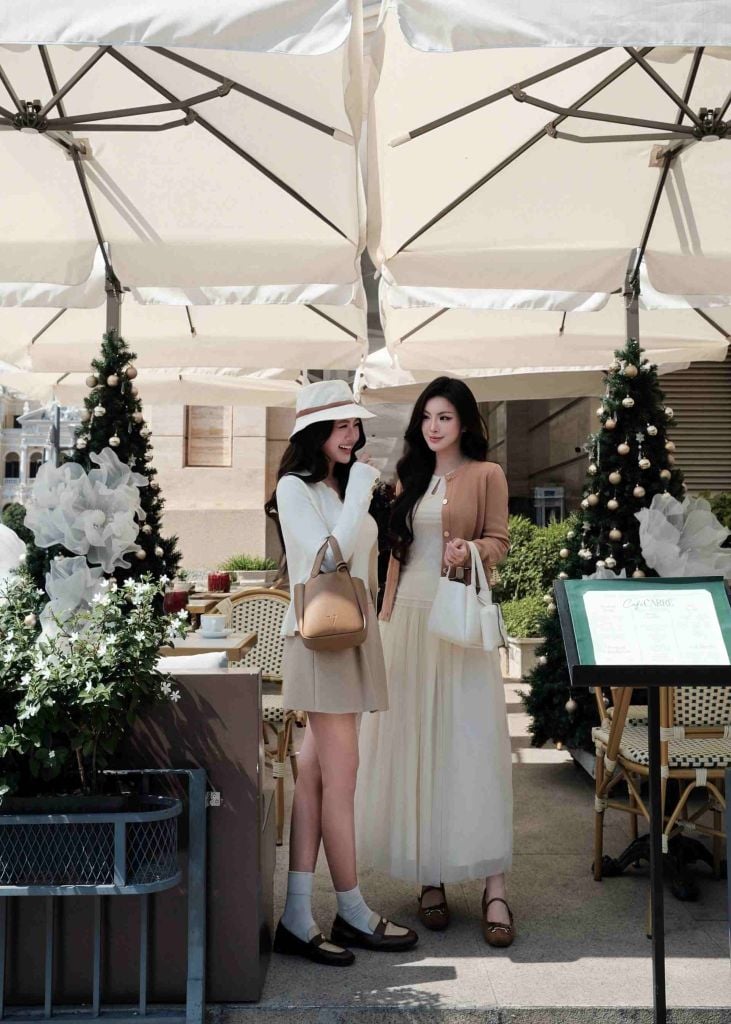 Ella Bucket Handbag - Túi xách da bucket nữ