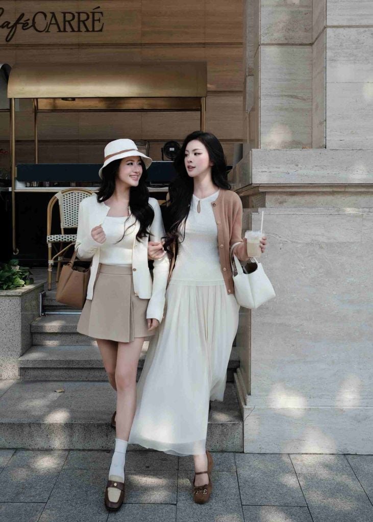 Ella Bucket Handbag - Túi xách da bucket nữ