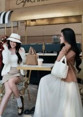 Ella Bucket Handbag - Túi xách da bucket nữ