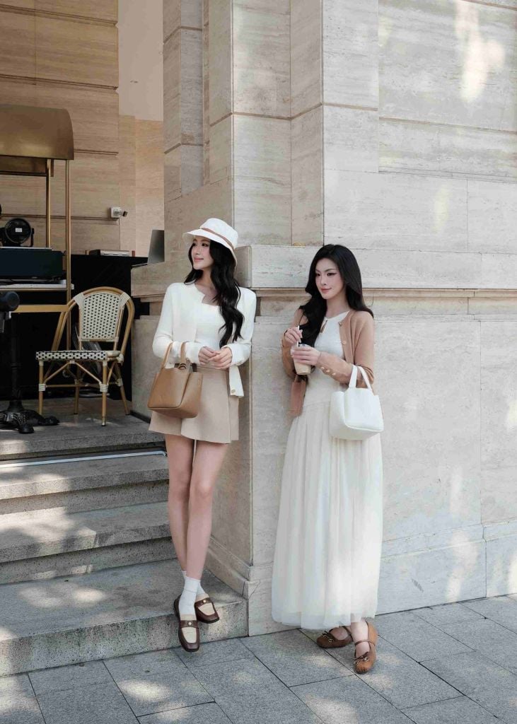 Ella Bucket Handbag - Túi xách da bucket nữ