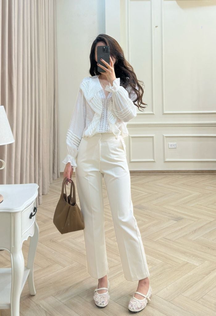 Alise Pants - Quần ống đứng kaki