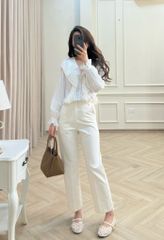Alise Pants - Quần ống đứng kaki