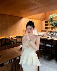 Giao Mẫn - Áo quây xếp ly