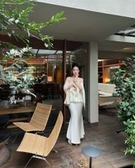 Giao Mẫn - Áo quây xếp ly