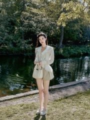 Irene Shirt - Sơmi chiffon tay bồng