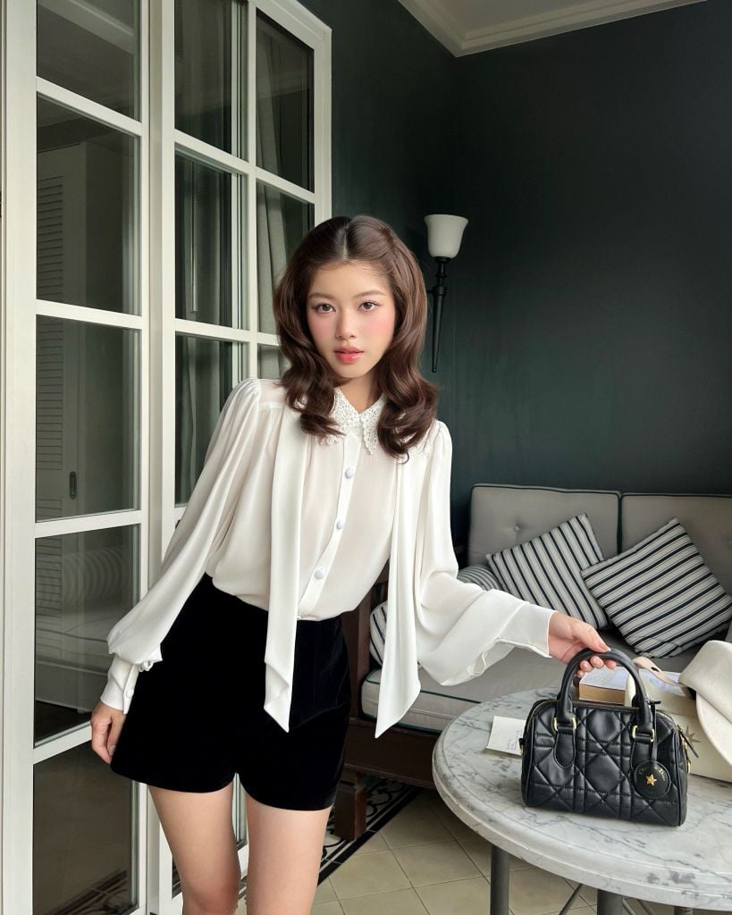 Ivy Shirt - Somi dáng rộng