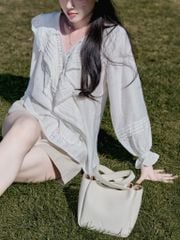 Jasmine Blouse -  Áo kiểu phối ren