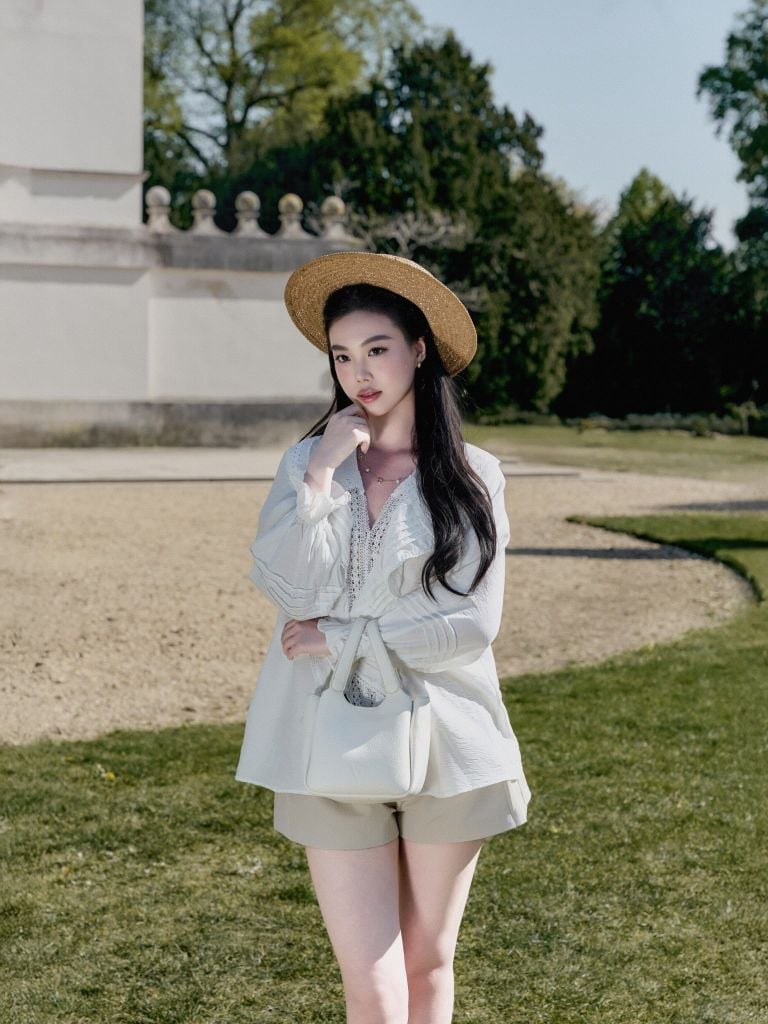 Jasmine Blouse -  Áo kiểu phối ren