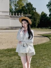 Jasmine Blouse -  Áo kiểu phối ren