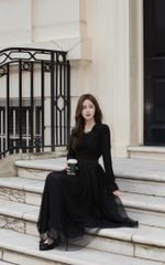 Jenni Skirt - Chân váy midi voan