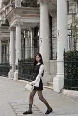 Monica Jumpsuit - Bộ đồ liền thân cổ đá