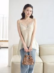Starlight Jeans - Quần jeans ống xuông đính đá bên hông