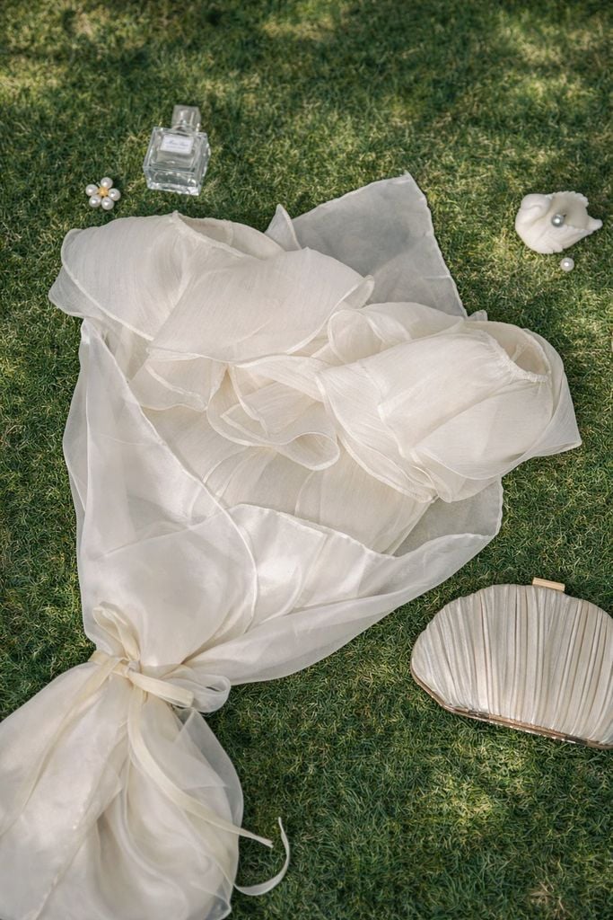 Magnolia Top - Áo trễ vai bèo nhún